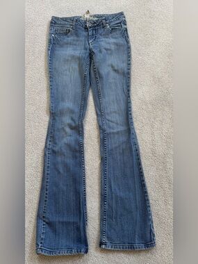 Vintage Refuge Size 1 Long Blue Jeans